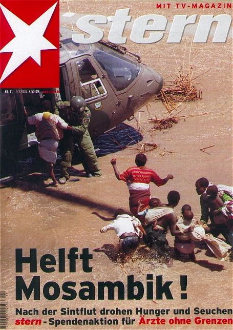 Helft Mosambik! - Stern Titelbild vom 9.3.2000