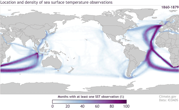 SST-Messungen Pazifik